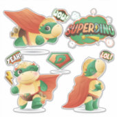 SuperDinosシール シール (正面)