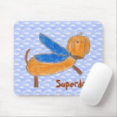 Superdog! (Maggieの)マウスパッド マウスパッド (マウス)