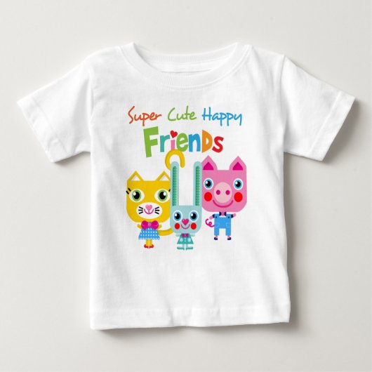 superfriends.png ベビーTシャツ (正面)