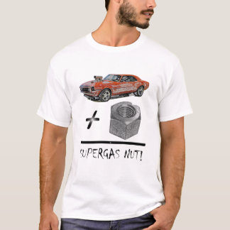 Supergasのナット Tシャツ