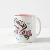 Supergirlそうすばらしい1 ツートーンマグカップ (正面右)