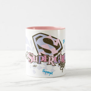 Supergirlそうすばらしい1 ツートーンマグカップ