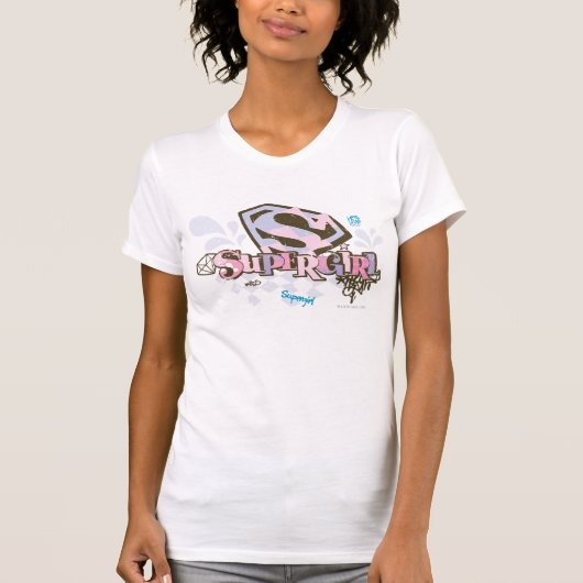 Supergirlそうすばらしい1 Tシャツ (正面)