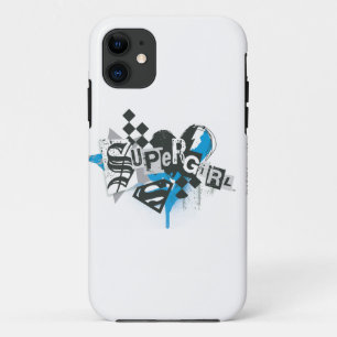 Supergirlのこぼれおよび（ばちゃばちゃ）跳ねる iPhone 11 ケース