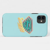 Supergirlのストライプのなロゴ Case-Mate iPhoneケース (裏面(横))