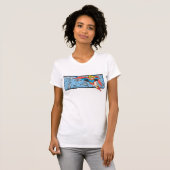 Supergirlのヘッド打撃 Tシャツ (正面フル)