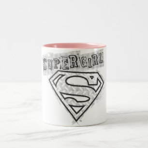 Supergirlのロゴ1 ツートーンマグカップ