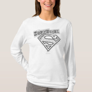 Supergirlのロゴ1 Tシャツ