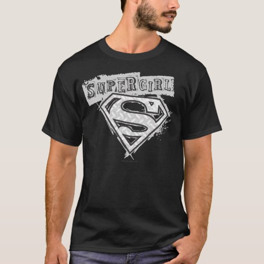 Supergirlのロゴ1 Tシャツ (正面)