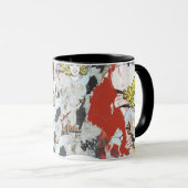 Supergirlの喜劇的なケーパーパターン5 マグカップ (正面右)