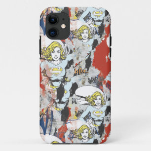 Supergirlの喜劇的なケーパーパターン5 iPhone 11 ケース