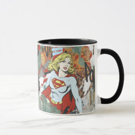 Supergirlの喜劇的なケーパーパターン8 マグカップ