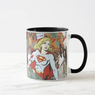 Supergirlの喜劇的なケーパーパターン8 マグカップ