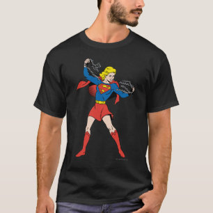 Supergirlの姿勢10 Tシャツ