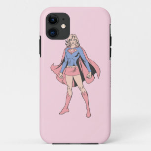 Supergirlの姿勢3 iPhone 11 ケース