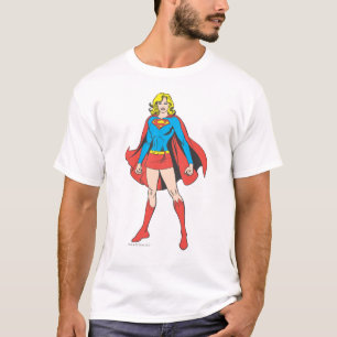 Supergirlの姿勢5 Tシャツ