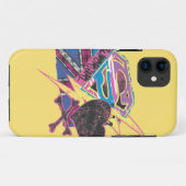 Supergirlの旗および骨が交差した図形 Case-Mate iPhoneケース (裏面(横))