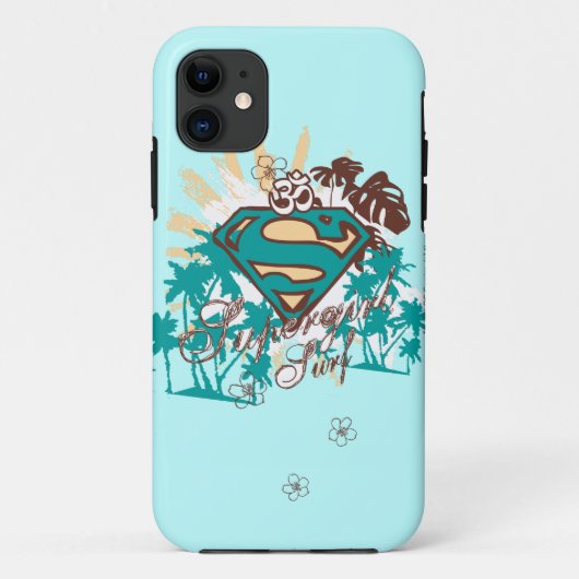 Supergirlの波 Case-Mate iPhoneケース (裏面)