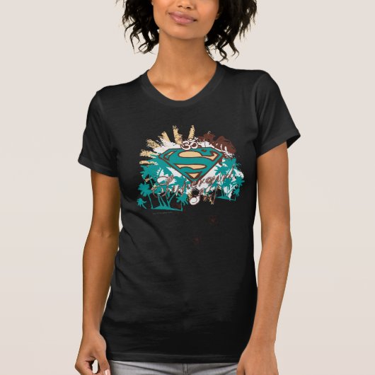 Supergirlの波 Tシャツ (正面)