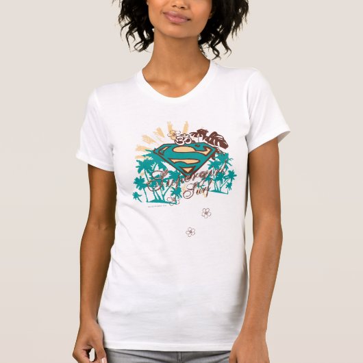 Supergirlの波 Tシャツ (正面)