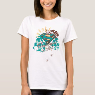 Supergirlの波 Tシャツ