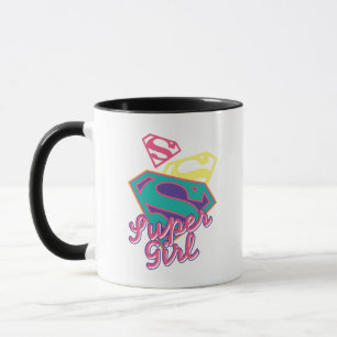 Supergirlの筆記体 マグカップ