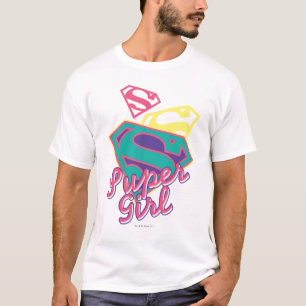 Supergirlの筆記体 Tシャツ