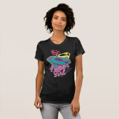 Supergirlの筆記体 Tシャツ (正面フル)