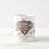 Supergirlの花 コーヒーマグカップ (中央)