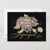 Supergirlの花 ポストカード (正面/裏面)