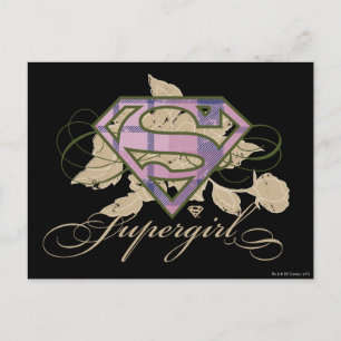 Supergirlの花 ポストカード