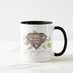 Supergirlの花 マグカップ