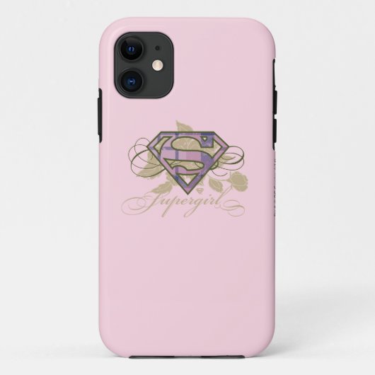 Supergirlの花 Case-Mate iPhoneケース (裏面)