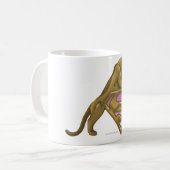 Supergirlの金猫 コーヒーマグカップ (正面左)