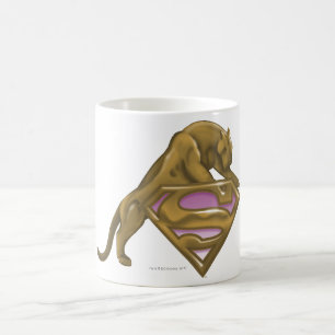 Supergirlの金猫 コーヒーマグカップ