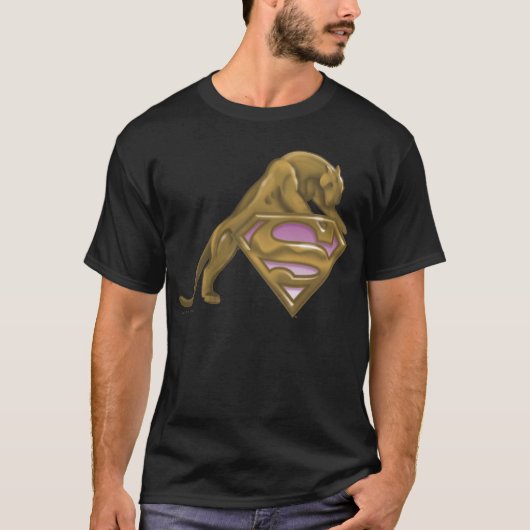 Supergirlの金猫 Tシャツ (正面)