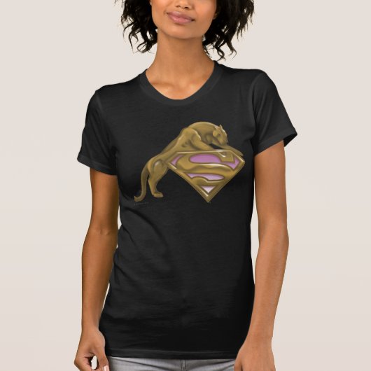 Supergirlの金猫 Tシャツ (正面)