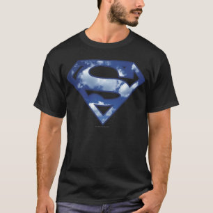 Supergirlの雲のロゴ Tシャツ