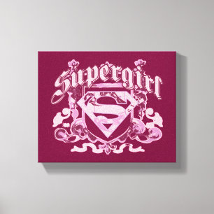 Supergirlの頂上のデザイン キャンバスプリント