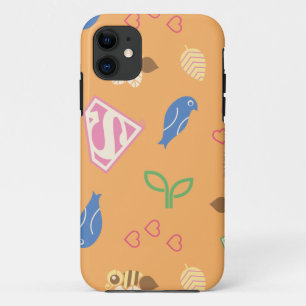 Supergirlの鳥及びオレンジ蜂 iPhone 11 ケース