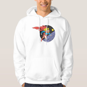 Supergirlは宇宙で跳躍します パーカ