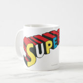 Supergirlロカラフルゴ コーヒーマグカップ (正面左)
