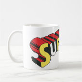 Supergirlロカラフルゴ コーヒーマグカップ (左)
