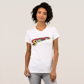 Supergirlロカラフルゴ Tシャツ (正面フル)