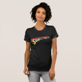 Supergirlロカラフルゴ Tシャツ (正面フル)