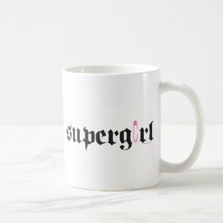 Supergirl安全ピンの手紙 コーヒーマグカップ