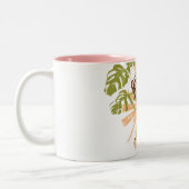 Supergirl色のしぶき ツートーンマグカップ (左)