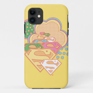 Supergirl カラフル Cloudロゴ iPhone 11 ケース