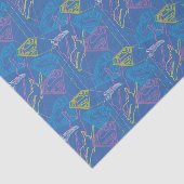 Supergirl and Logo Colored Outlines 薄葉紙 (詳細)