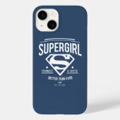 Supergirl Better Than Ever Retro Graphic Case-Mate iPhoneケース (裏面)